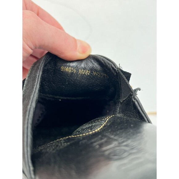 Born Clogs Comfort Shoes Womens 9M Leather Studded Slip-On Clogs Buckle Y2K - Picture 5 of 8